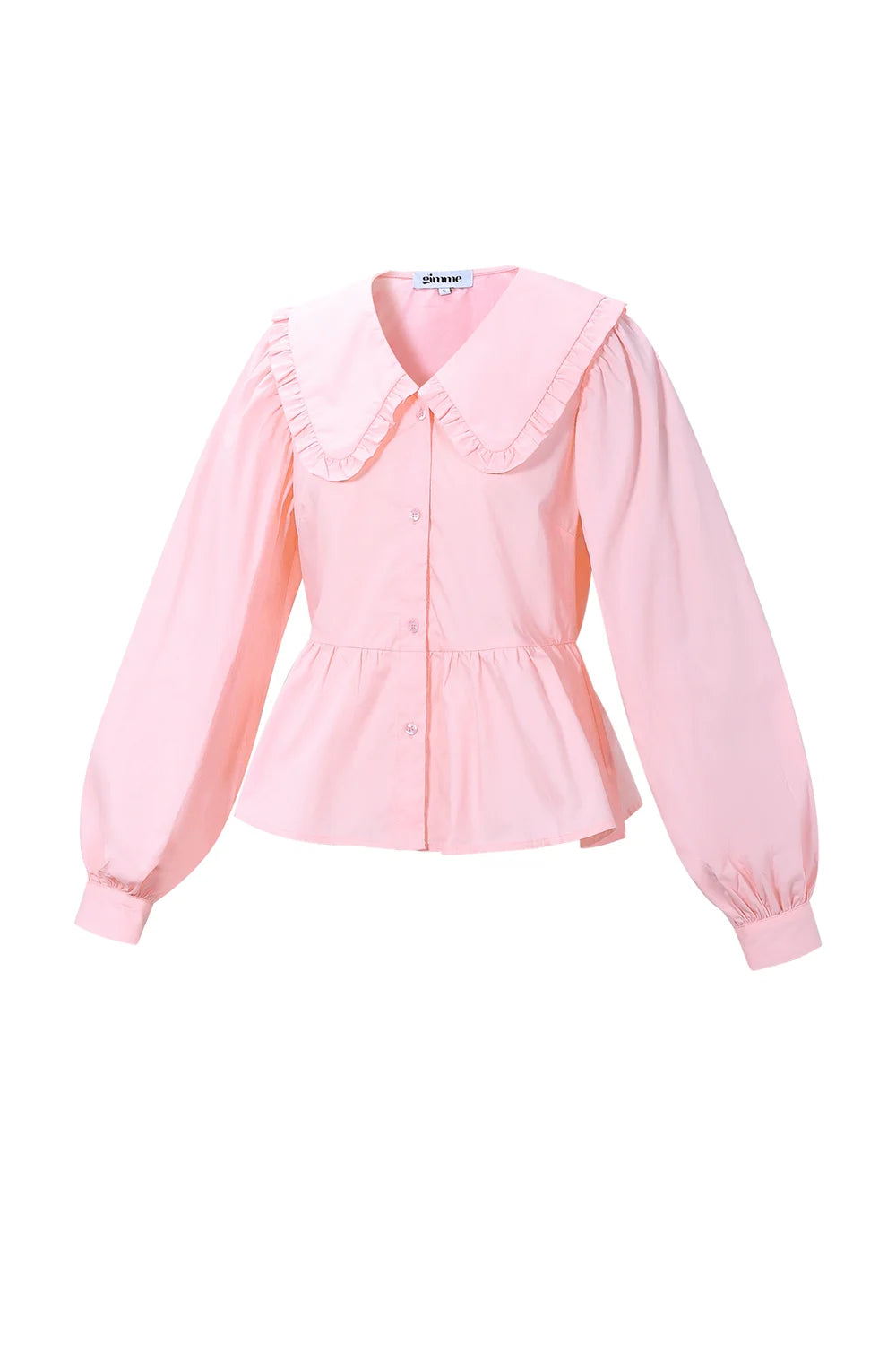 Cotton Blouses & Shirts Solid color Casual Spring/Summer Clothes