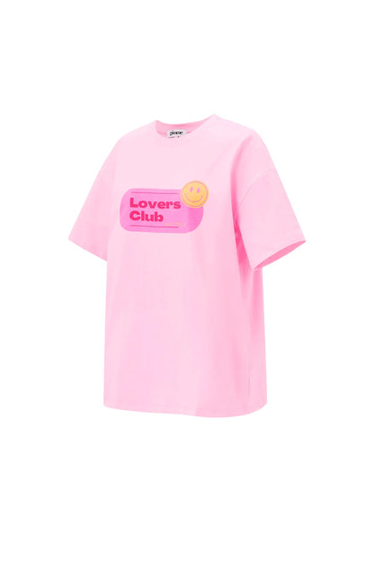Cotton Women's T-shirt Street Random Print