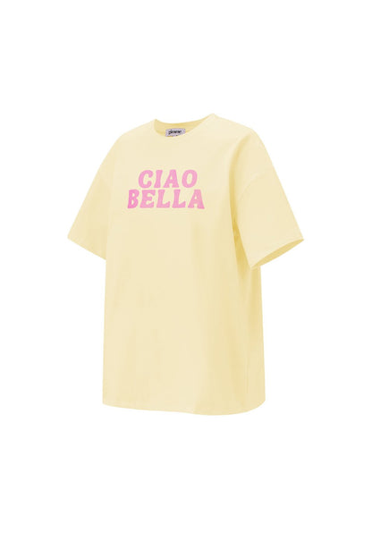Cotton Women's T-shirt Casual Letters