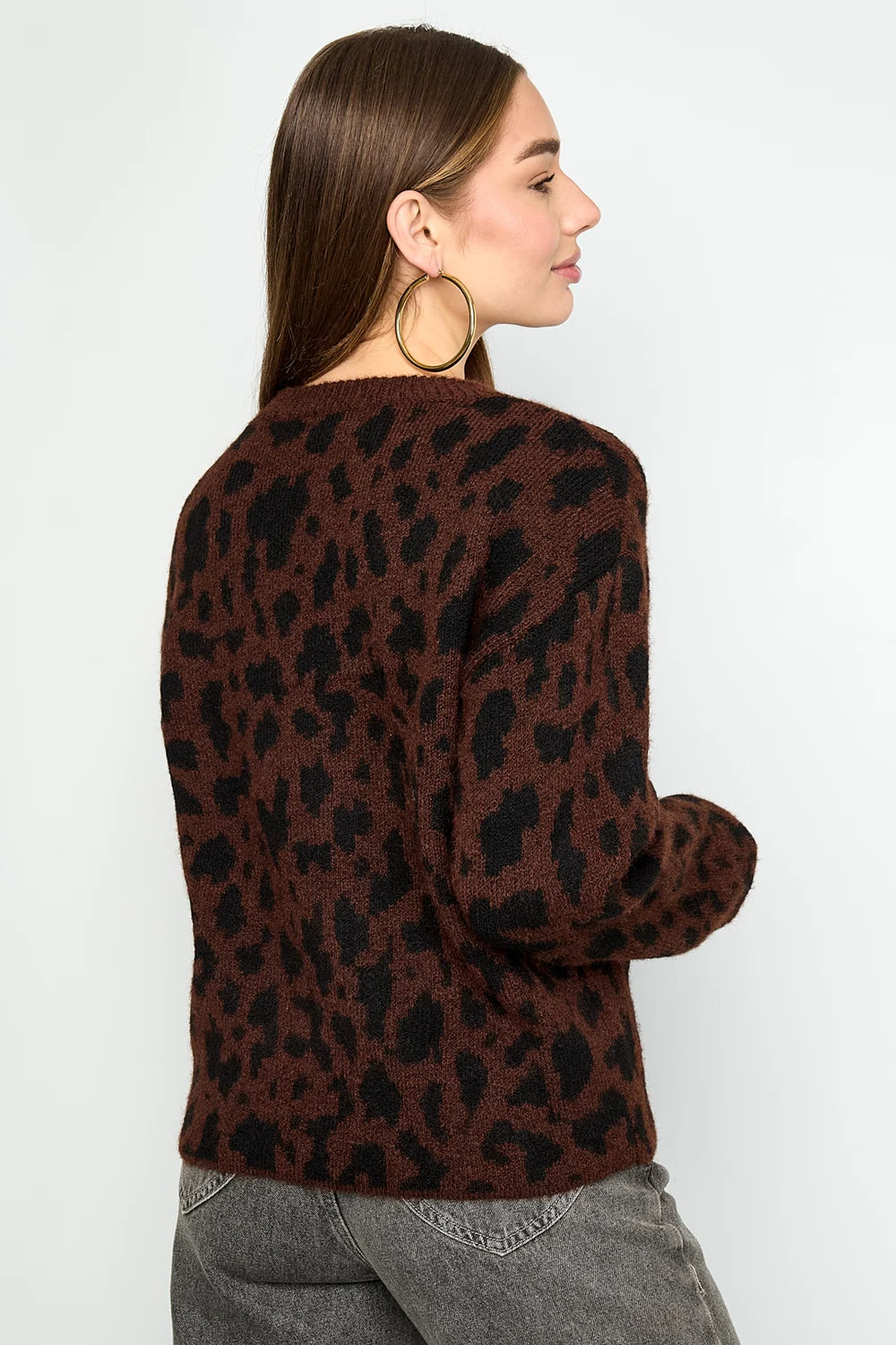 Leopard Warm Knit
