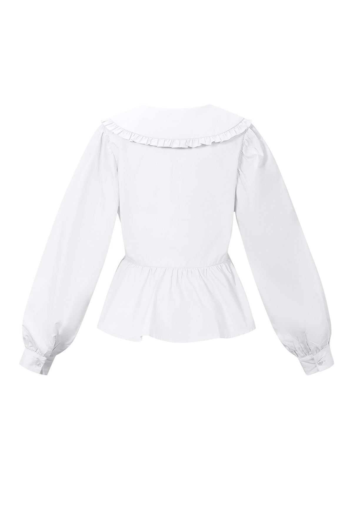 Cotton Blouses & Shirts Solid color Casual Spring/Summer Clothes