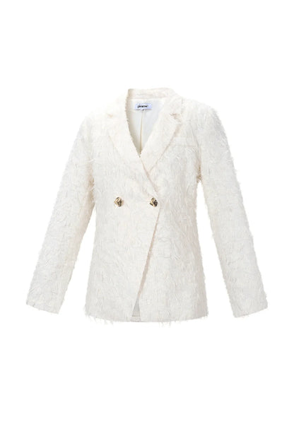Textured Blazer