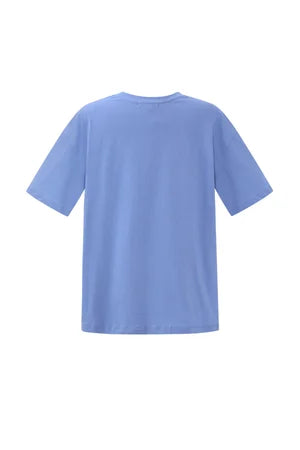 Cotton Women's T-shirt Casual Letters