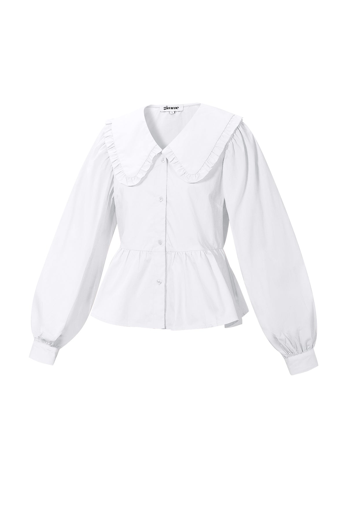 Cotton Blouses & Shirts Solid color Casual Spring/Summer Clothes