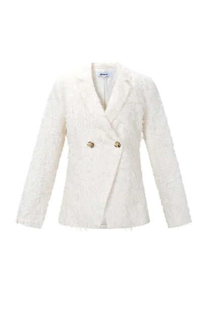 Textured Blazer