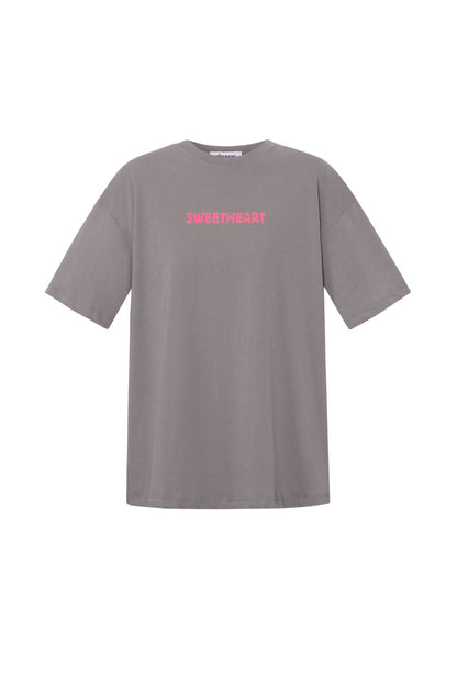 Knitted Women's T-shirt Casual Letters