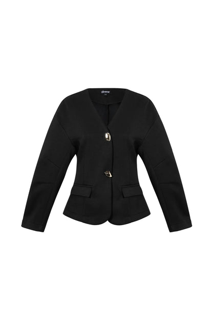 Woven Polyester Fiber Women's Suit Set Elegant Solid Color Fall/Winter