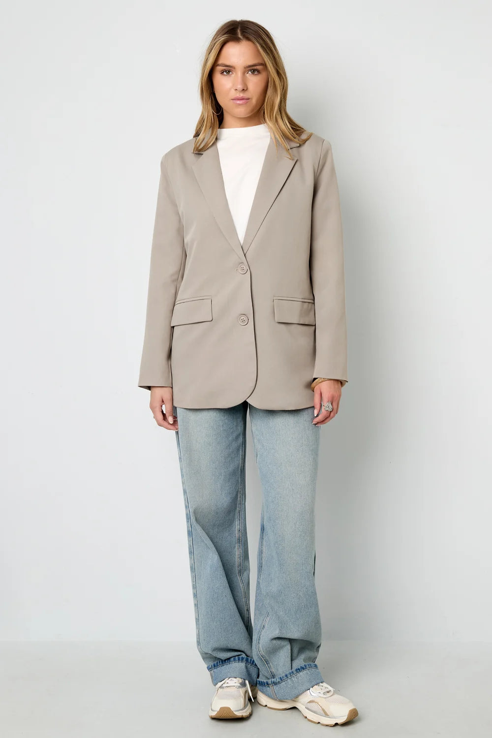 Woven Polyester Fiber Women's Suit Set Elegant Letters