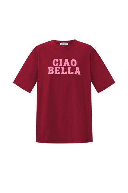 Cotton Women's T-shirt Casual Letters