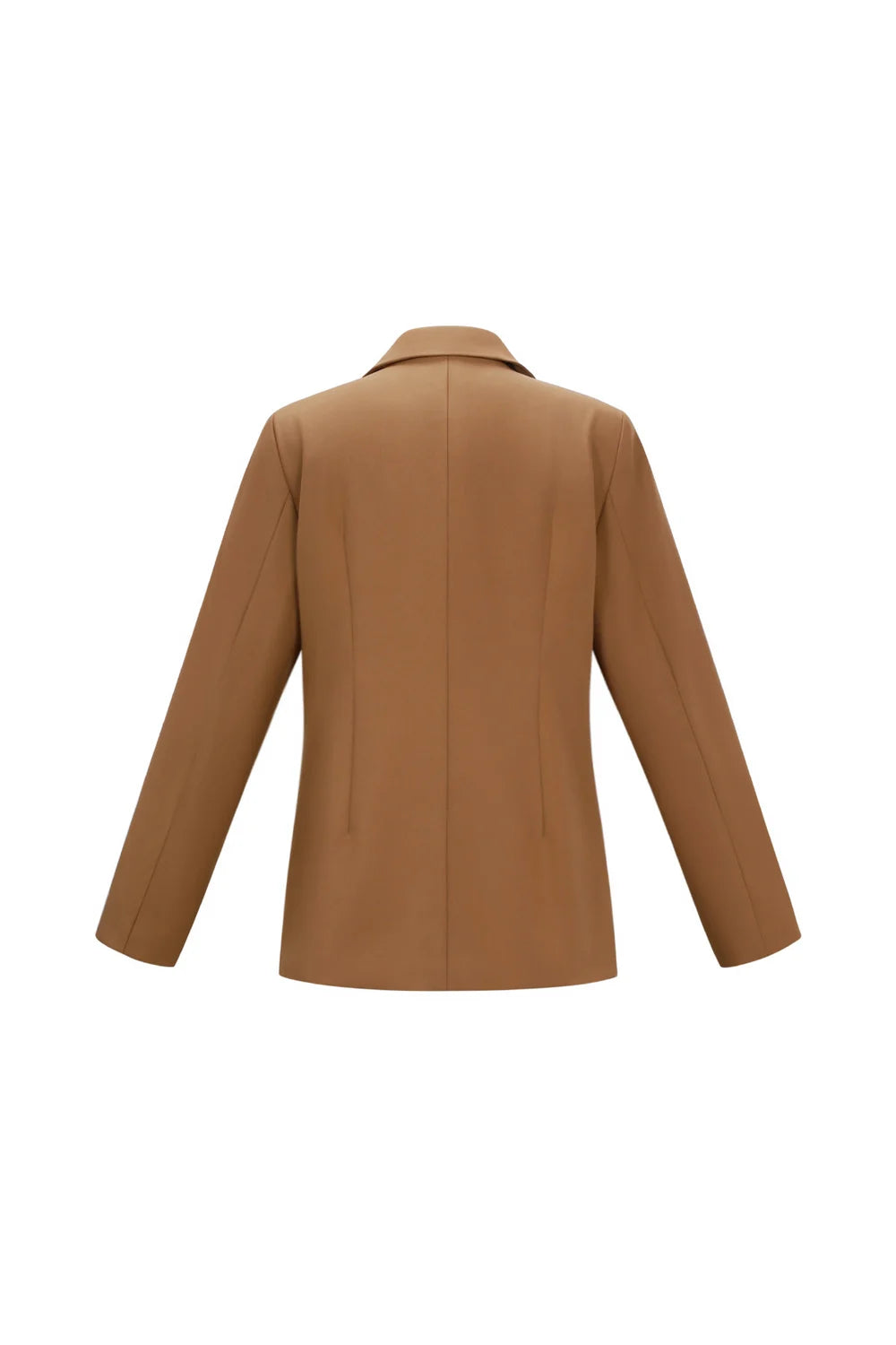 Woven Polyester Fiber Women's Suit Set Elegant Solid Color Fall/Winter