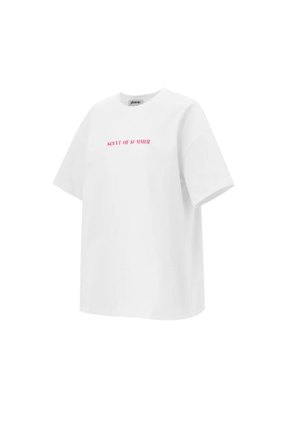 Cotton Women's T-shirt Casual Letters