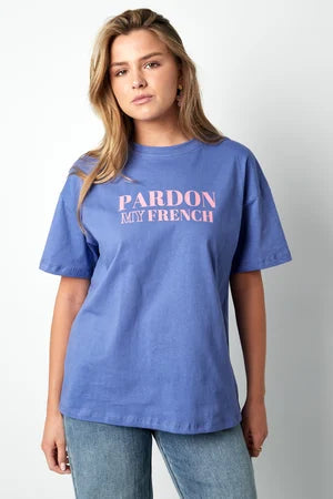 Cotton Women's T-shirt Casual Letters