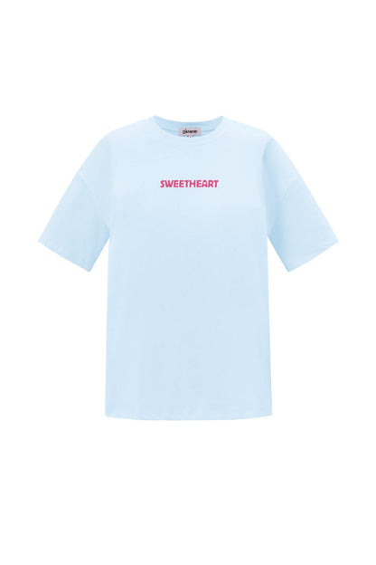 Knitted Women's T-shirt Casual Letters