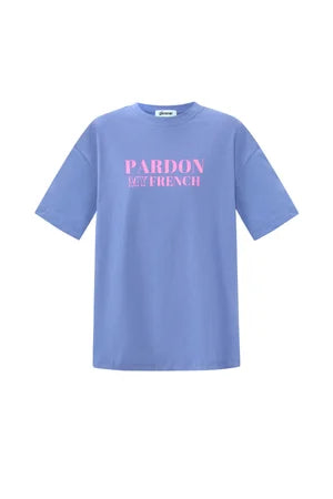 Cotton Women's T-shirt Casual Letters