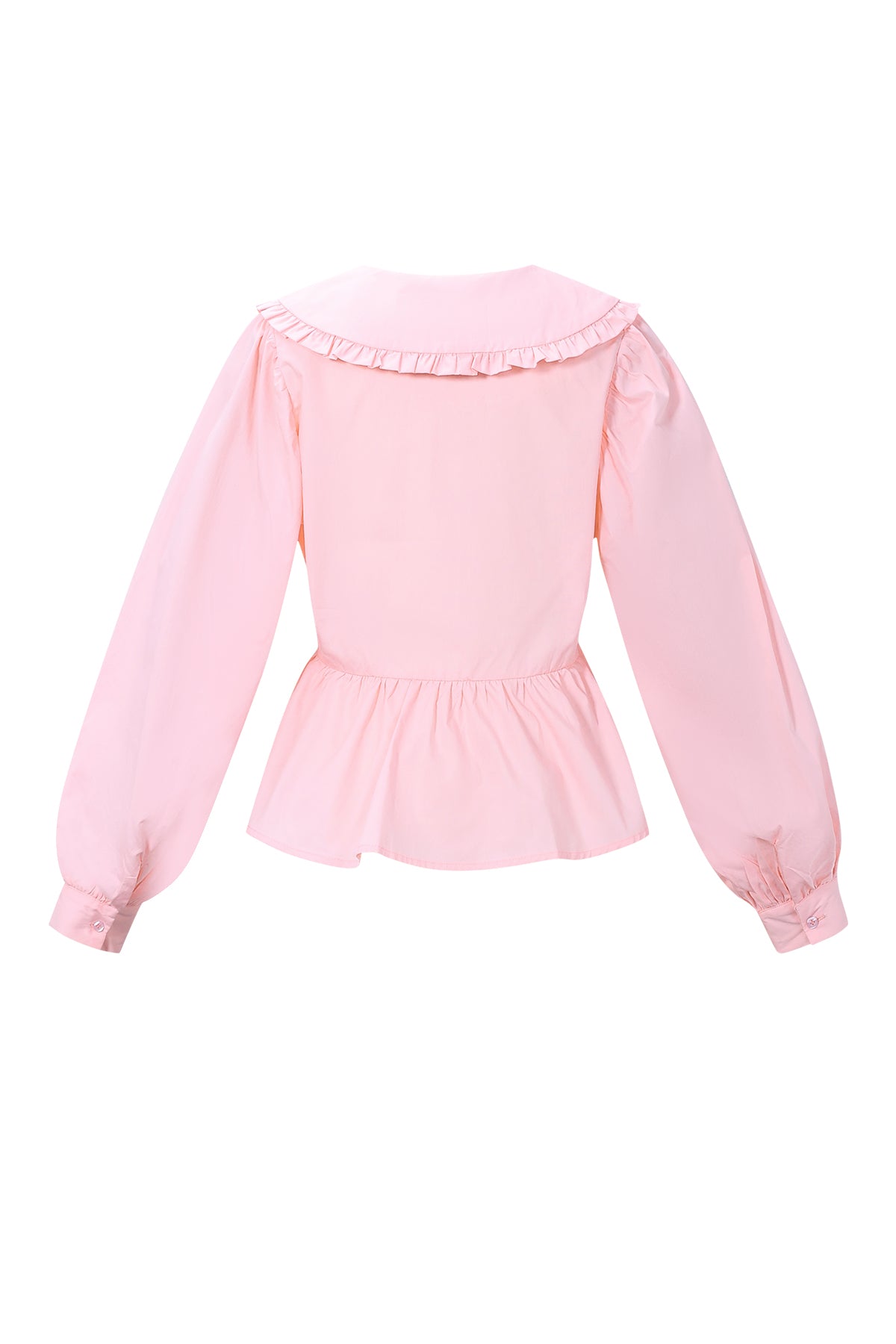 Cotton Blouses & Shirts Solid color Casual Spring/Summer Clothes