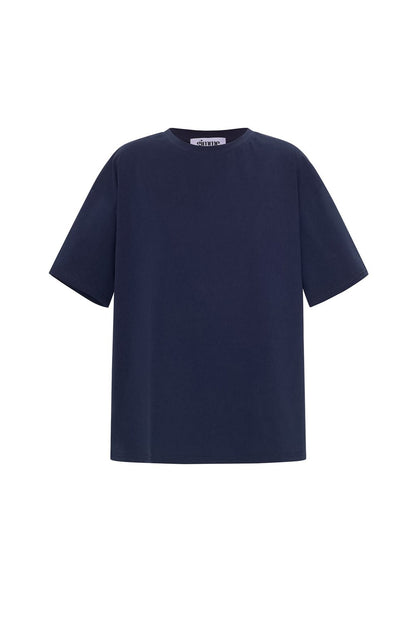 Cotton Women's T-shirt Casual Letters