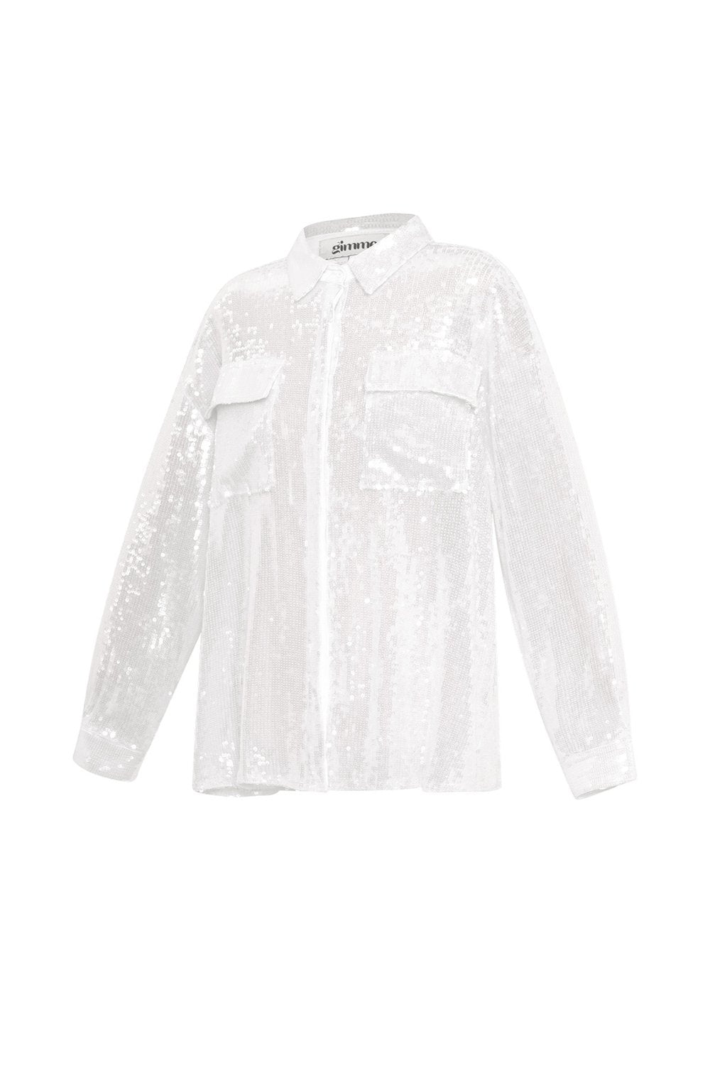 Woven Polyester Fiber Women's Blouse Elegant Solid Color Spring/Summer