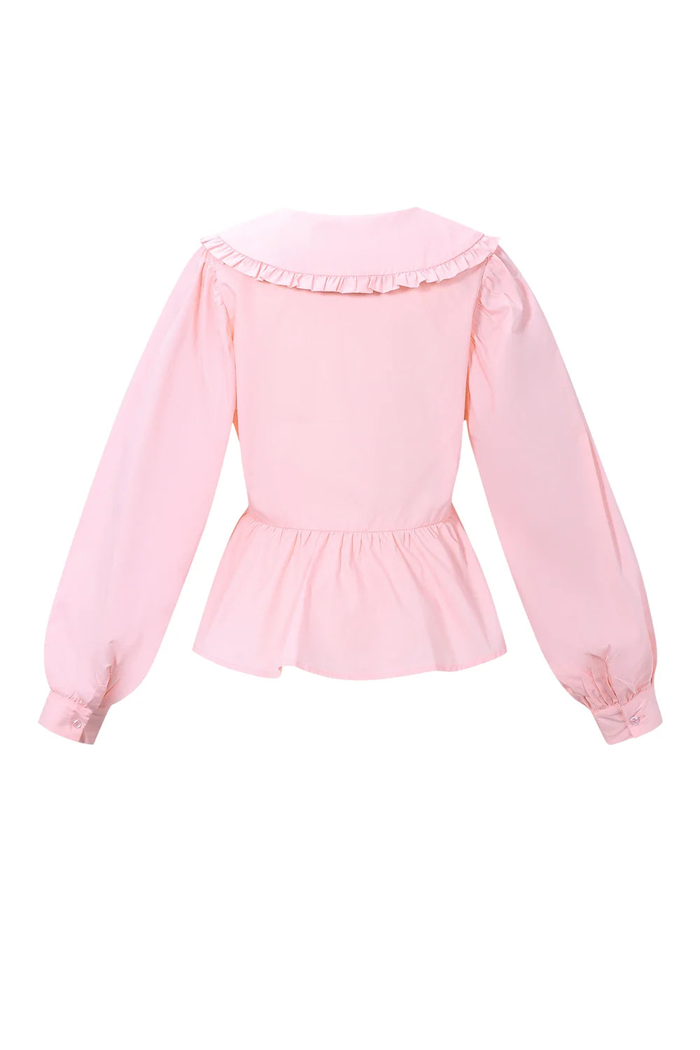 Cotton Blouses & Shirts Solid color Casual Spring/Summer Clothes