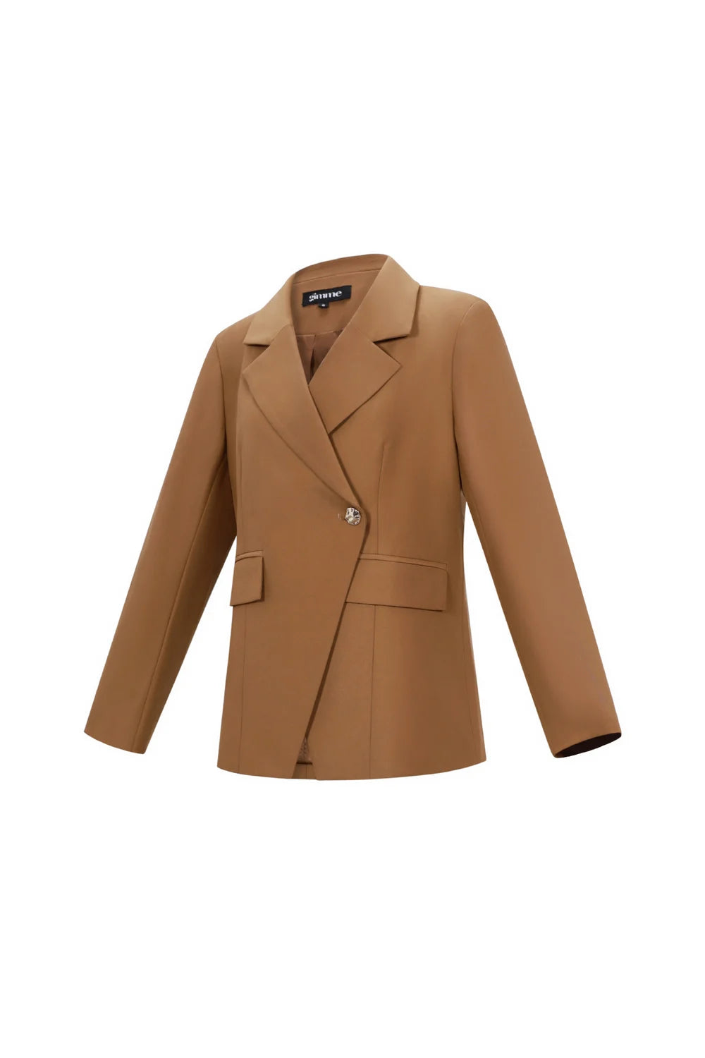 Woven Polyester Fiber Women's Suit Set Elegant Solid Color Fall/Winter