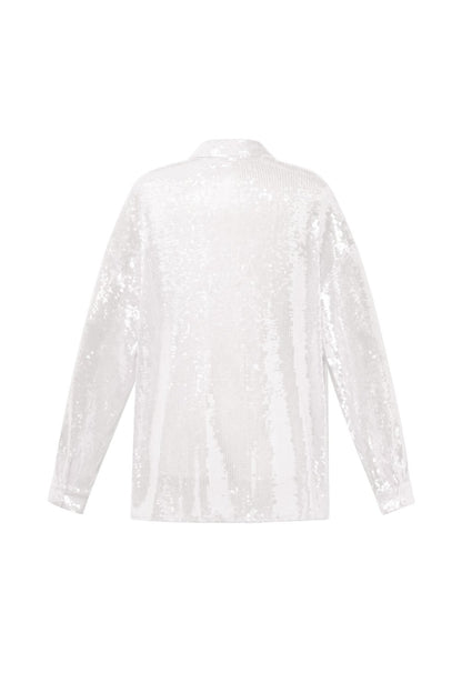 Woven Polyester Fiber Women's Blouse Elegant Solid Color Spring/Summer