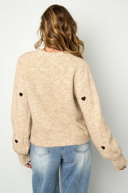 Heart Cardigan